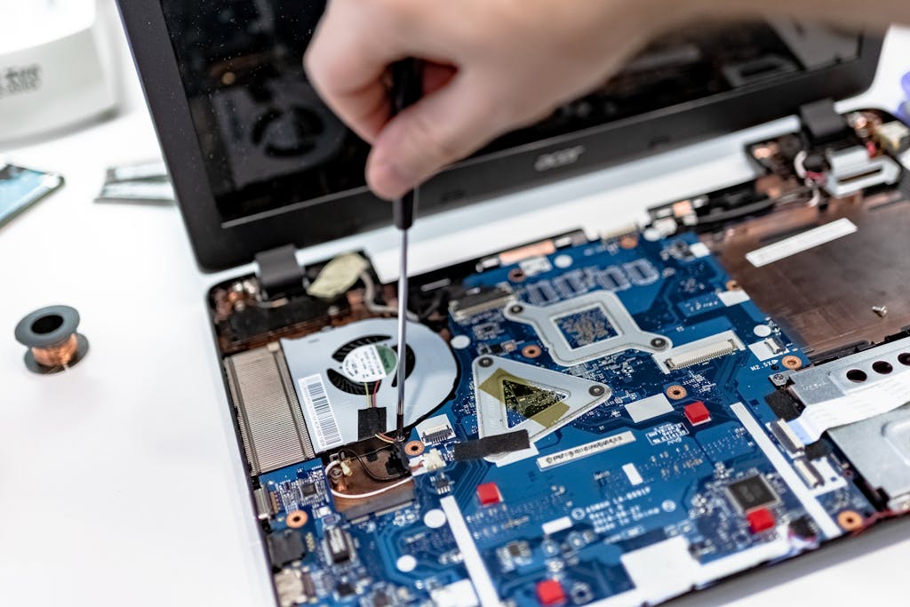 Safe diagnostic work before data recovery